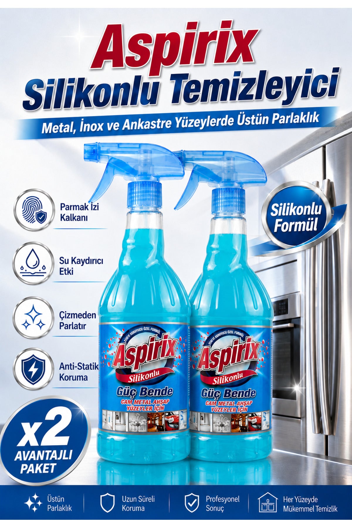 Aspirix Güç Bende 2'li Set