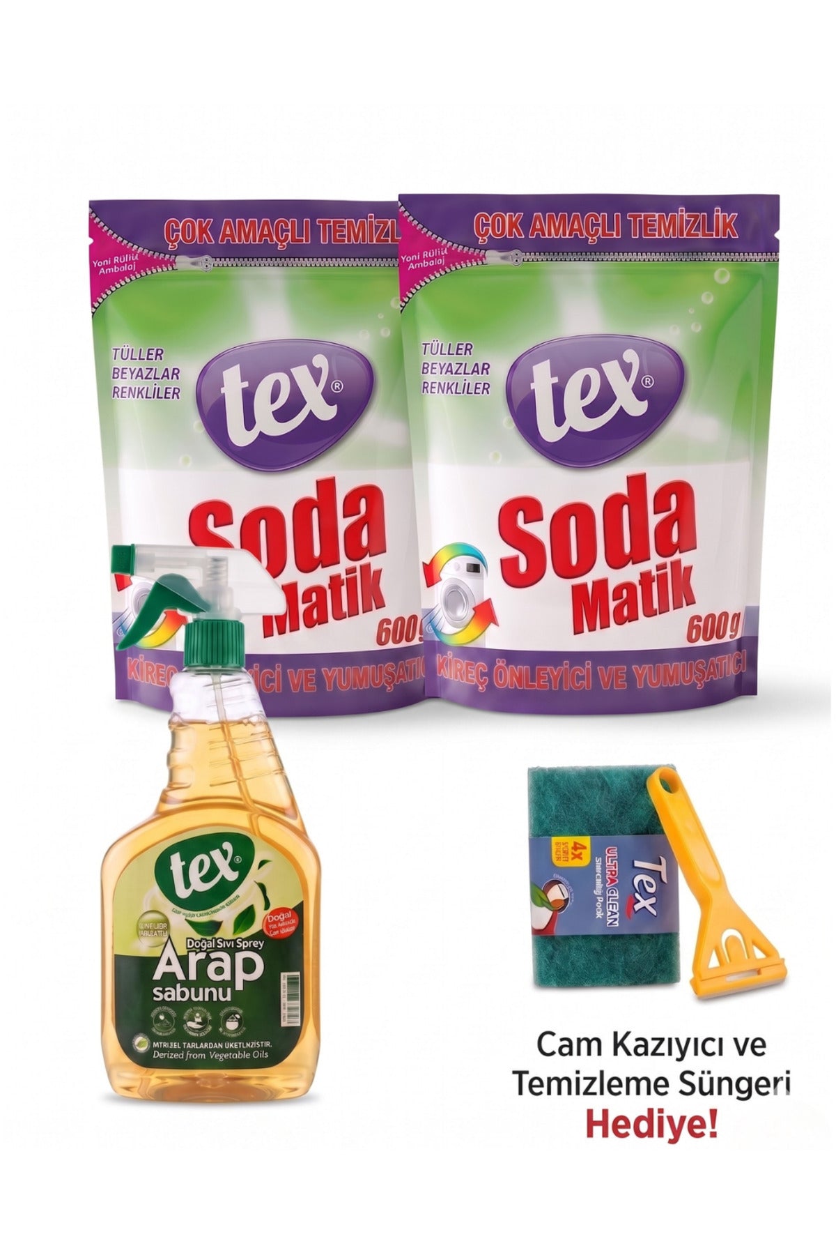 Tex Arap Sabunu ve Soda Matik